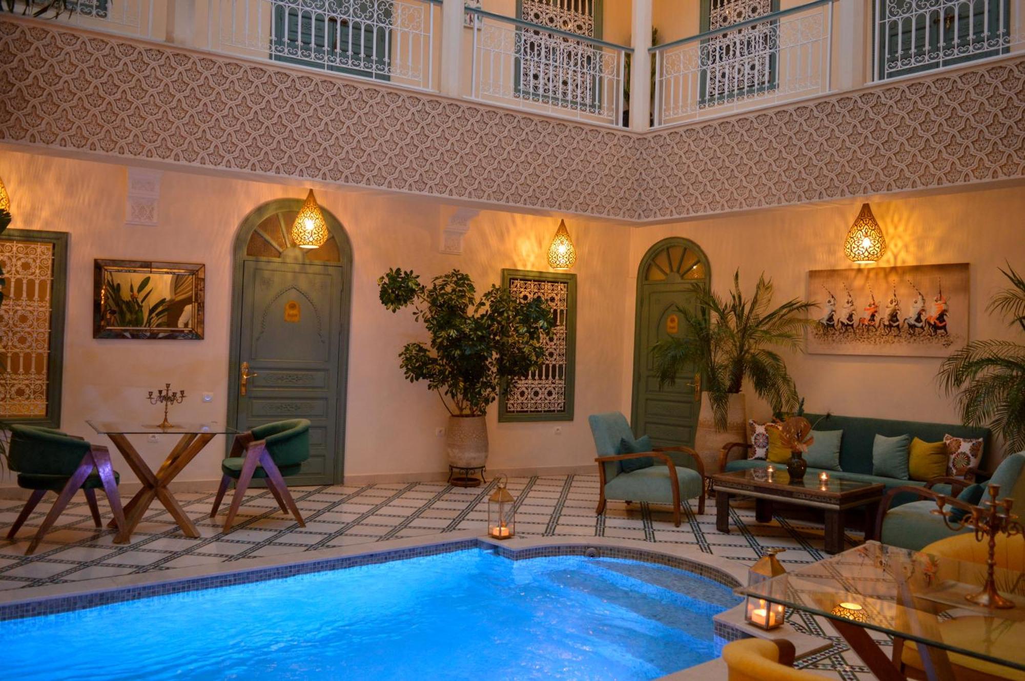 Riad Jalina Marrakesch Exterior foto