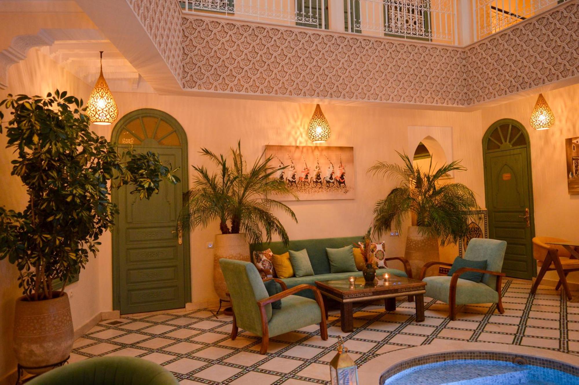 Riad Jalina Marrakesch Exterior foto