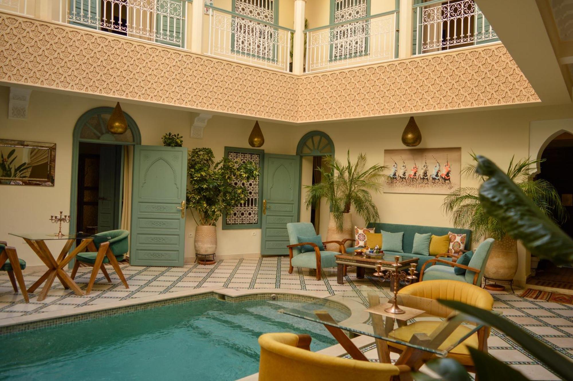 Riad Jalina Marrakesch Exterior foto