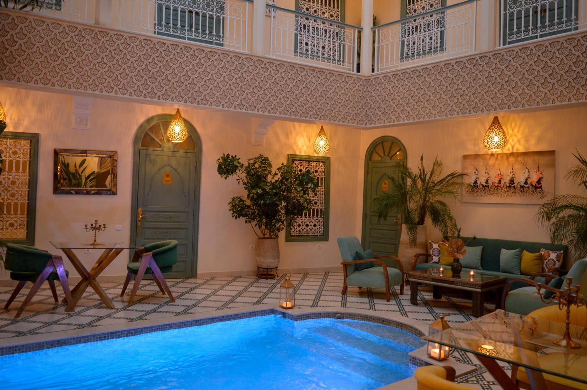 Riad Jalina Marrakesch Exterior foto